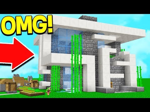 Insane Redstone Mansion in Minecraft!