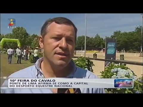 Reportagem da TVI sobre a X Feira do Cavalo de Ponte de Lima