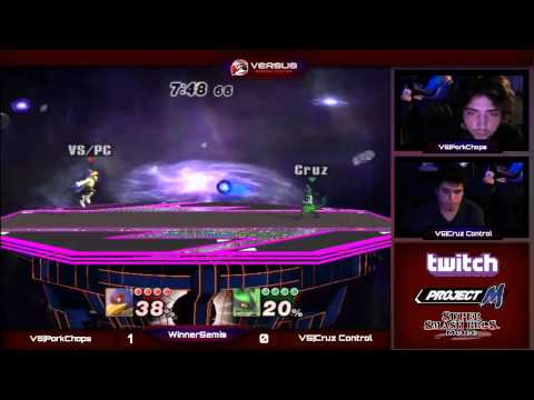 VS Weekly 10/15/14- Winners Semis- VS|PorkChops (Falco) vs VS|Cruz Control (Lucario)