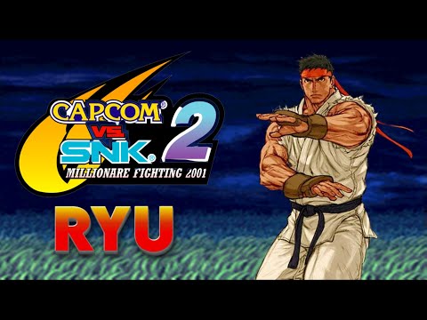 Capcom Vs SNK 2 EO Mark of the Millennium 2001 - Ryu [GC] [TAS]