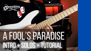 Symphony X - A Fool's Paradise | Full Guitar Cover + Solo Tutorial (Michael Romeo Tone)