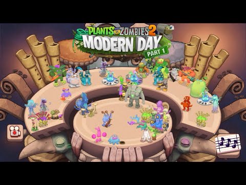 Plants vs. Zombies 2: Modern Day Mid Wave B (MSMC Cover)