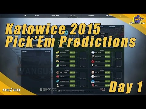 CS:GO | Katowice 2015 Pick'Em Day 1 Predictions