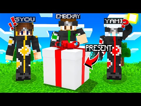 I'm giving LOTUS CLAN my SECRET BUNKER and this is what's happening... in Minecraft Youtuber Island!