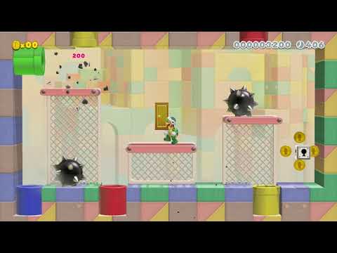 ⬤ The Spikeball Games! ⬤ by エsaac★ツ 🍄 Super Mario Maker 2 😶 No Commentary　⚿abv