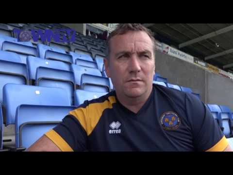 INTERVIEW | Micky Mellon pre Solihull Moors (pre-season) - Town TV