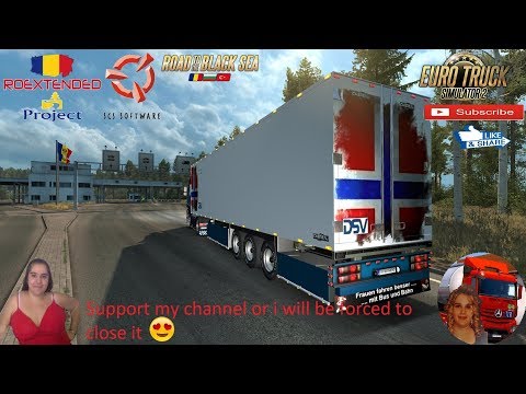 Euro Truck Simulator 2 (1.36) Chereau DSV Owend Cool Liner Trailer by Roadhunter + DLC's & Mods