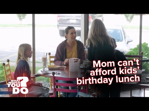 Parent unable to afford child’s birthday gift