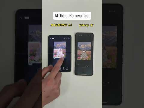 Huawei Harmony AI vs Samsung Galaxy AI: Object Removal Test! #Samsung #Huawei #AI