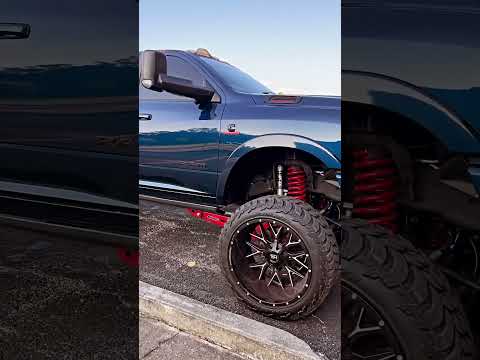 2021 RAM 2500 8” McGaughy’s lift, 24” wheels and 36” tires! Owned by @balloo_6.7 #mcgaughys #lifted