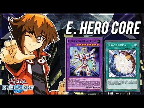 [Yu-Gi-Oh! Duel Links] Elemental Hero Core | Elemental Hero Deck | Miracle Draw - Miracle Fusion