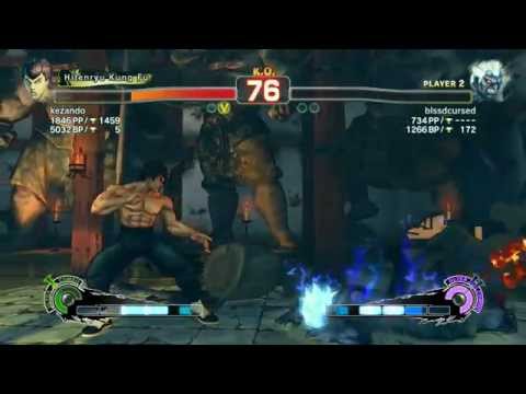[USF4] kezando (Fei Long) vs blssdcursed (Oni) - Jun 2014