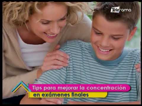 Tips para mejorar la concentración en exámenes finales