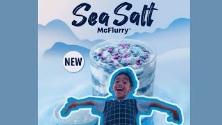 sea salt mcflurry | Review #McD #Shorts