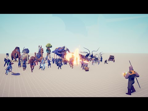 THANOS WITH INFINITY GAUNTLET VS FACTIONS - TOTALLY ACCURATE BATTLE SIMULATOR