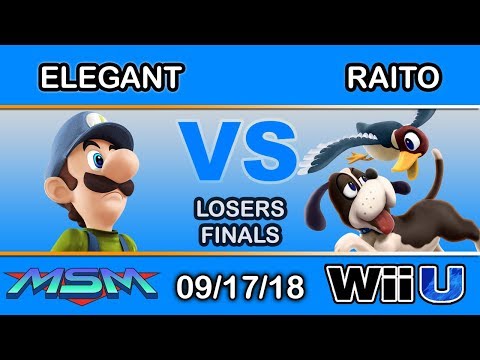 MSM 158 CND | Raito(DuckHunt) vs Us | Elegant(Luigi) Losers Final - Smash 4