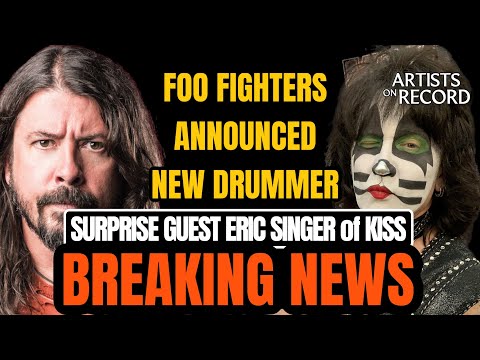 KISS Catman Eric Singer SURPRISED FAN On YouTube With a Gift!! FOO FIGHTERS ANNOUNCED NEW DRUMMER!