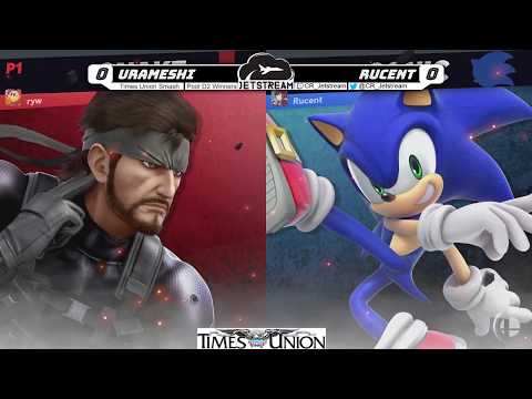 Times Union Smash Pools Winners - Urameshi (Snake) Vs. Rucent (Sonic) Smash Ultimate - SSBU