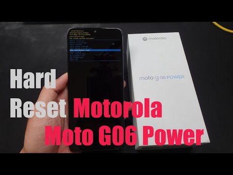 How To Hard Reset Motorola Moto G06 Power