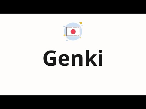 How to pronounce Genki