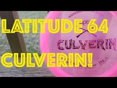 Disc Golf | Latitude 64 Culverin Review/Giveaway