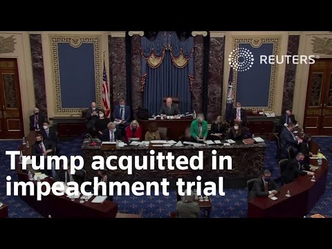 特朗普在彈劾案審判中被宣告無罪 (Trump acquitted in impeachment trial)