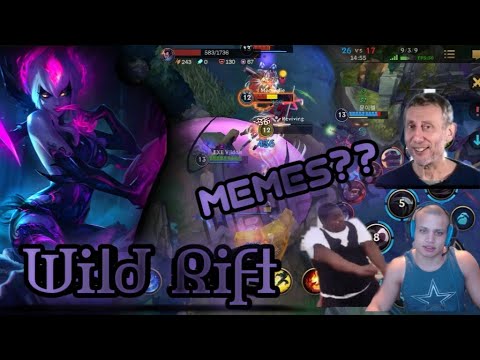 Evelyn League of Legends Wild Rift | with Memes?? | Highlights