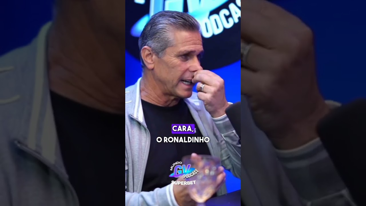 "RONALDINHO NÃO CONSEGUIA PASSAR POR MIM" 😳😬😬 #mundogv #ronaldinho #r10 #futebol #adriano #flamengo