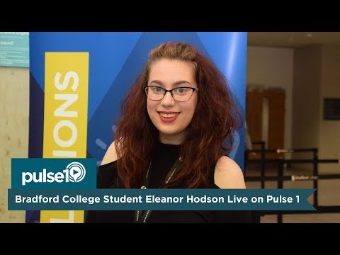 Eleanor Hodson opening A Level Results LIVE on Pulse 1