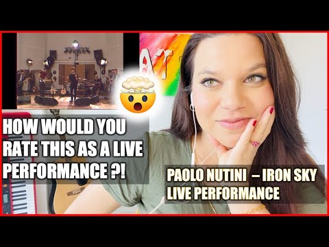 Singer reacts to Paolo Nutini Iron Sky Live - Reaction | MUSIC REACTION VIDEOS