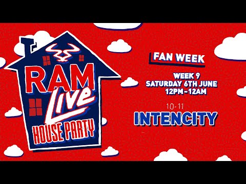 RAMLive House Party Fan Week - 6/06/20 - 10pm-11pm - Intencity