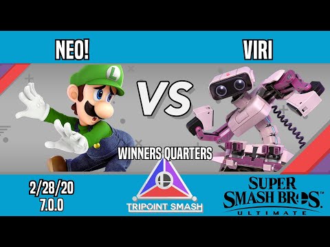 Tripoint Smash 99 - Winners Quarters - NEO!(Luigi) Vs. Viri(ROB)
