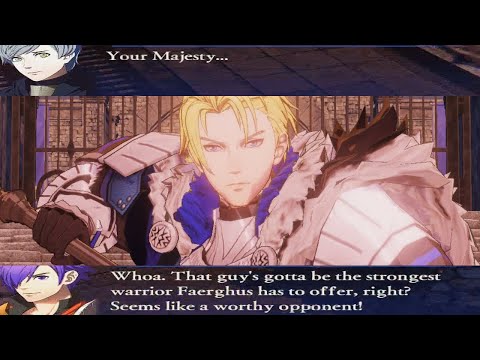 Fire Emblem Warriors: Three Hopes - Shez, Ashe, & Claude vs Dimitri Unique Dialogue