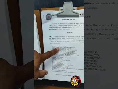 JEFERSON MENDES CRUZ O NOVO SECRETÁRIO DE FINANÇAS DO GOVERNO AYRES SCORSATTO 22