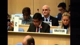 Prof. Dr. Millat, MP’s intervention about the Universal Health Coverage in the WHO Executive Board