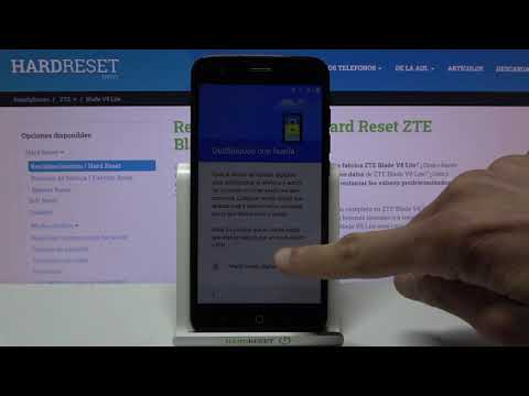 Cómo configurar ZTE Blade V8 Lite - configuración inicial, primer encendido