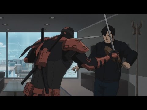 Nightwing vs Deathstroke (Teen Titans The Judas Contract)
