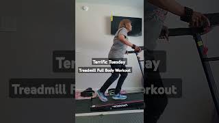 #shorts ~ Terrific Tuesday Treadmill Workout #dance #cardio #fitness #fullbodyworkout #treadmill