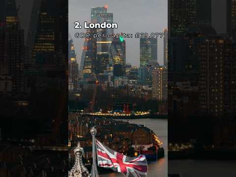 ТОП-10 САМЫХ БОГАТЫХ ГОРОДОВ ВЕЛИКОБРИТАНИИ ПО ВВП НА ДУШУ НАСЕЛЕНИЯ 2025 ГОДА #ukcities #richest...