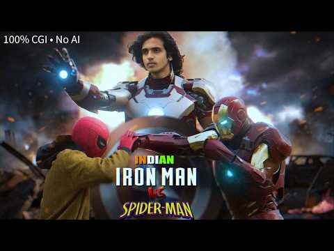 Spider-Man Nashe Mein 🍺, Iron Man Gusse Mein| RUTURAJ VFX