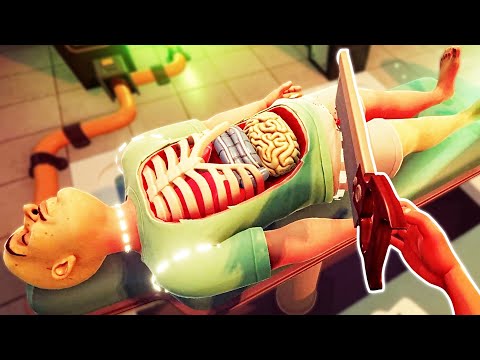 3 YouTubers operate together in Surgeon Simulator 2