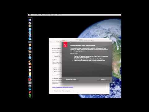 comment installer adobe flash player sur mac os x