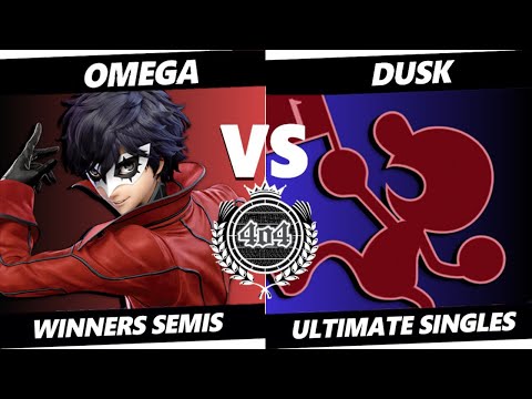 4o4 Smash Night 82 - AP| omega (Joker) vs 4o4| Dusk (Mr. Game & Watch) - Winners Semi-Final