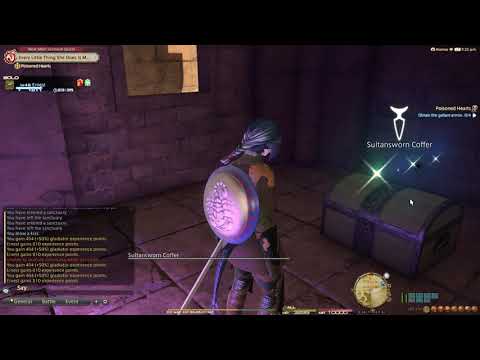 Final Fantasy XIV  A Realm Reborn [Job Quest - Paladin] Poisoned Hearts Lv.45