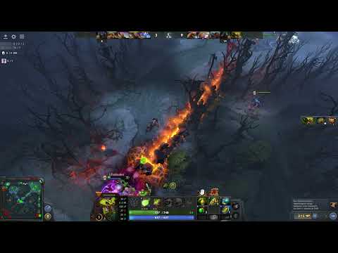Игра на дне Venomancer #dota2