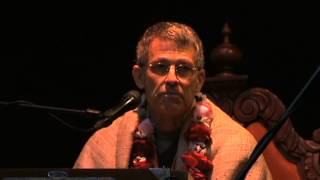 preview picture of video 'Kirtan Mela 2012 Germany. Morning Class by Krishna Ksetra Prabhu'