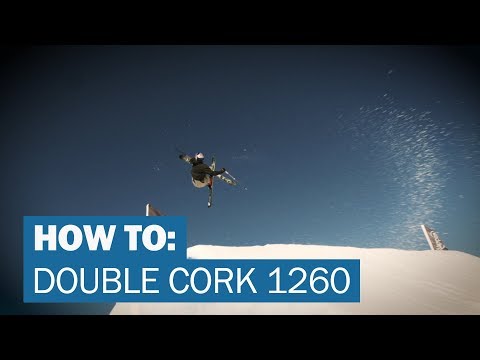 How to DOUBLE CORK 1260 on skis with Oscar Wester