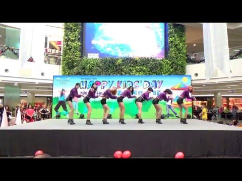 160110 [Wide] Project Alice cover AOA - Miniskirt + Get Out + Heart Attack @Paradise Park (Final)