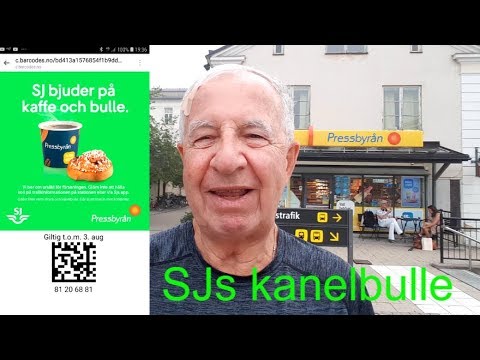 2018-07 30 KANELBULLEN - Om SJs smarta rutin för att bjuda på förseningsfika eller mat