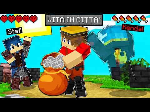 I'M BACK IN THE VILLAGE SUPER RICH!! - CITY LIFE 2 Minecraft ITA